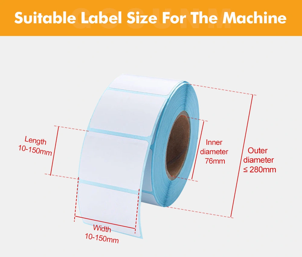 Gosunm L 1100*W 700*H 1000 mm 70kgs Automatic Labeling Machine