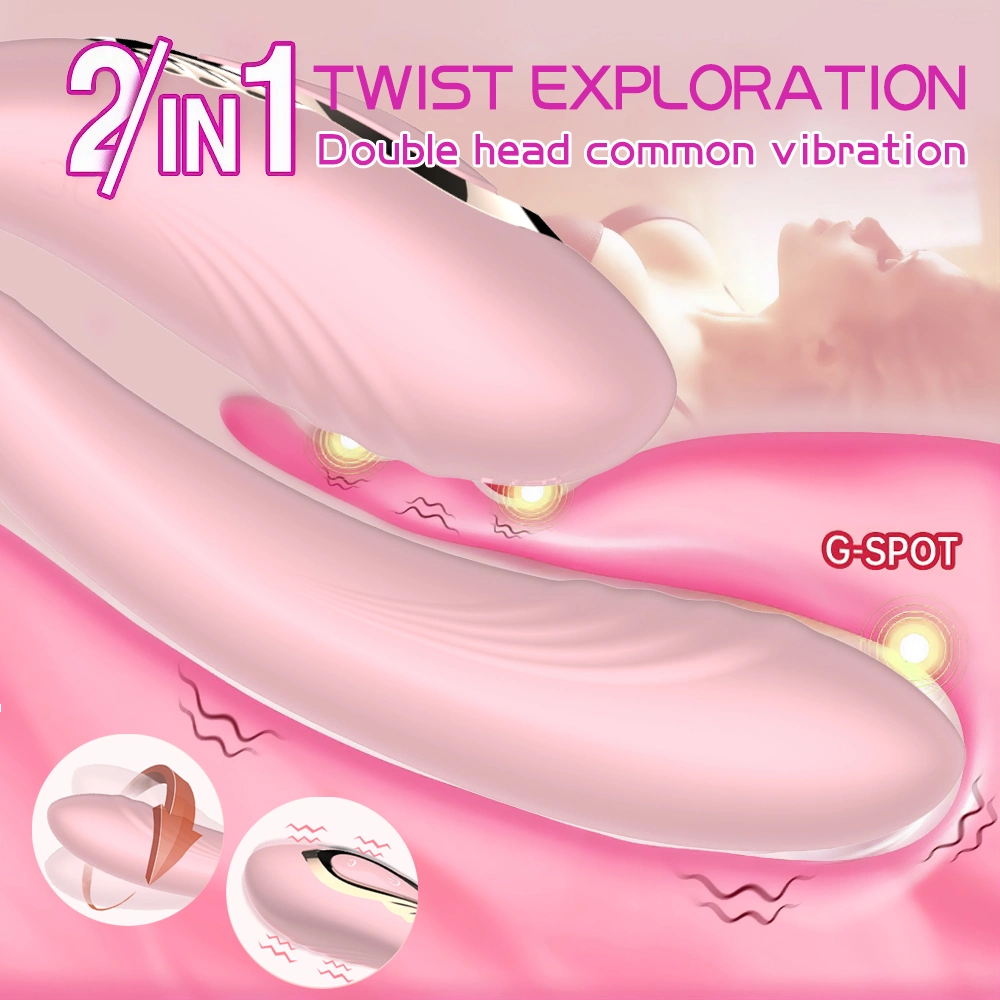 Cute Rabbit Couple Vibrator Waterproof China Adult Sex Toys for Female